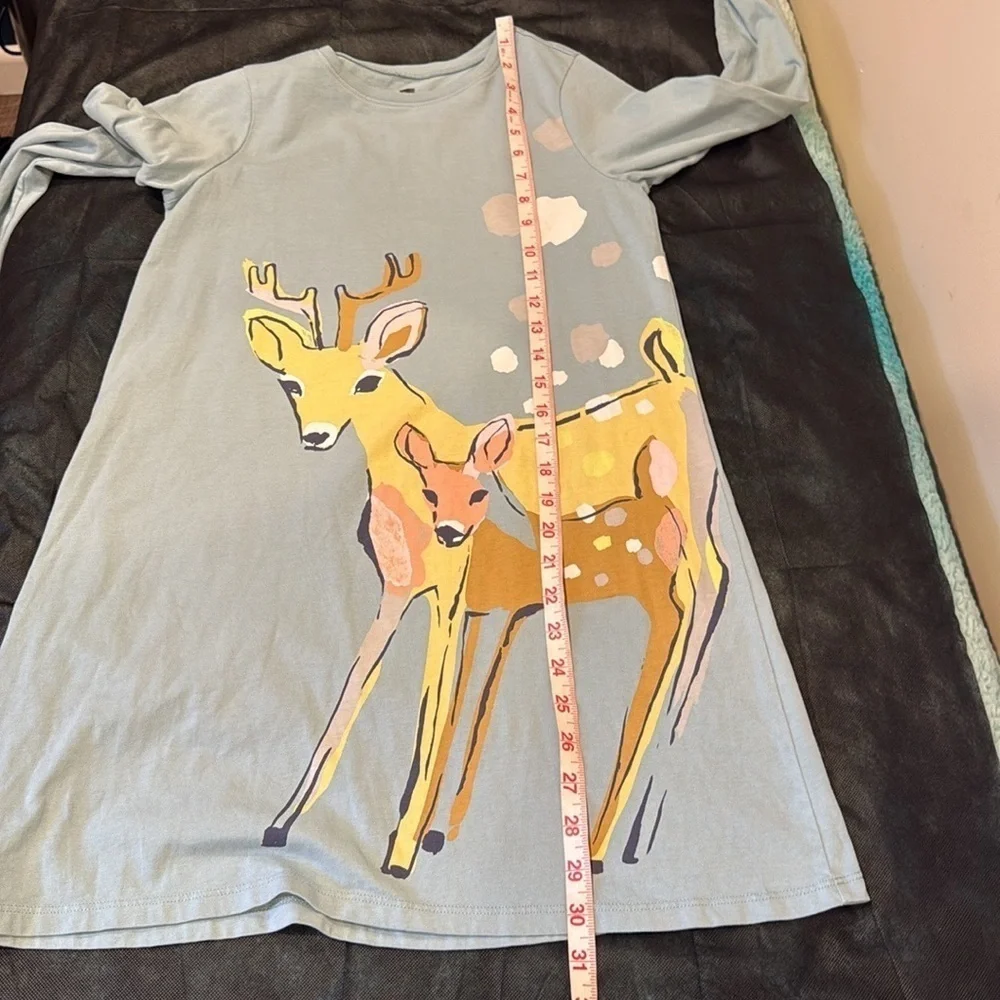 🔥Kids Blue Deer Print Pijama 🔥